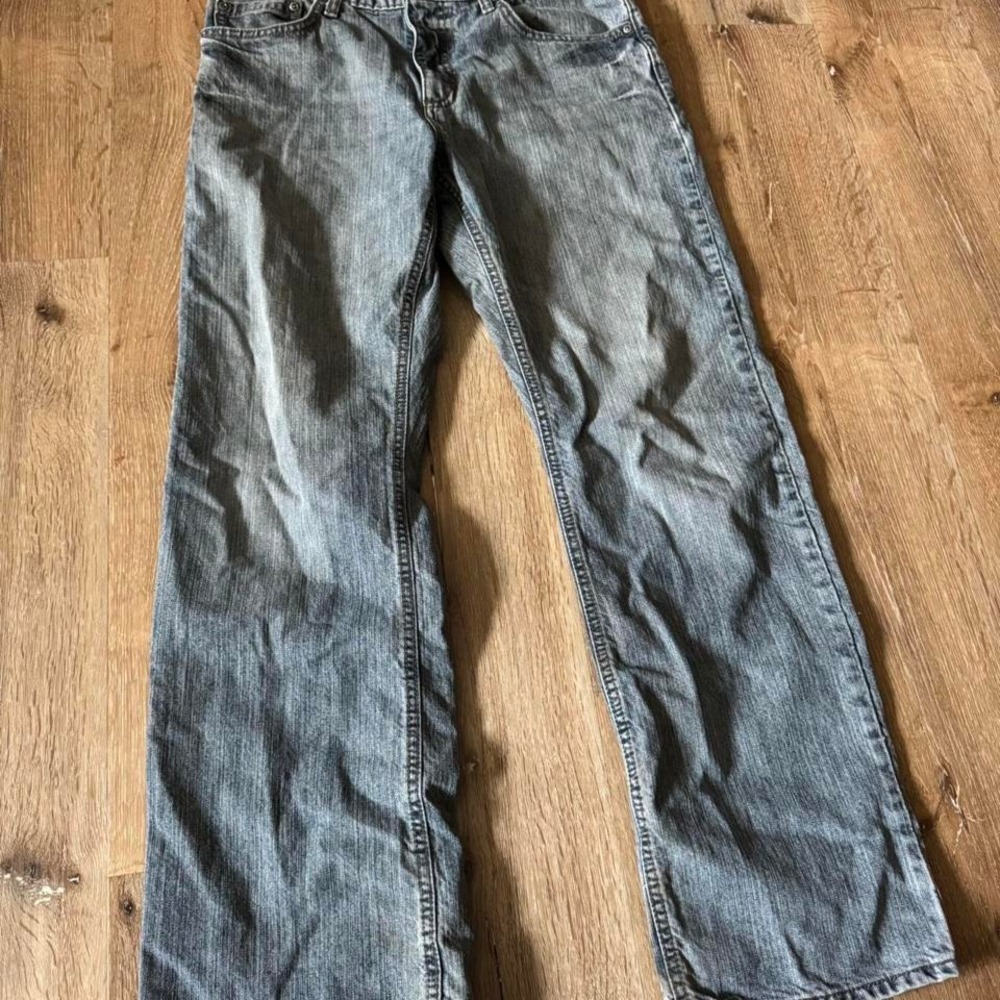 VTG Wrangler straight slim leg Blue men's jeans size 31